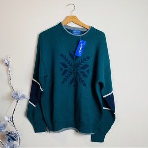 Vintage Pendleton Snowflake Sweater
